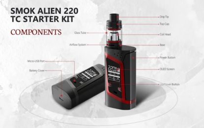 SMOK Alien 220W TC Başlangıç ​​kiti incelemesi